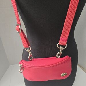 Lacoste Red Crossbody Bag